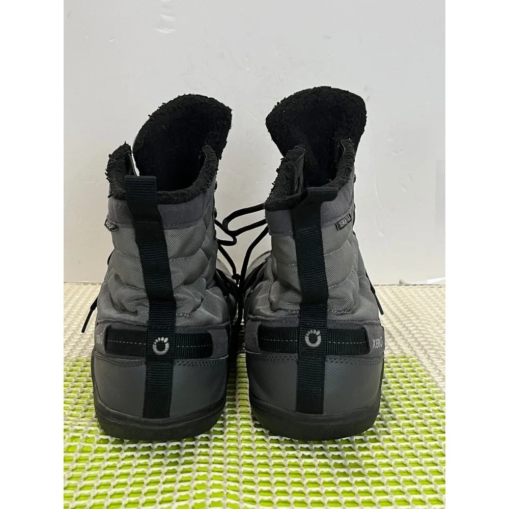 Xero Shoes Alpine Snow Boots Men's Size 10 Gray Waterproof good